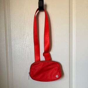 Lululemon Athletica Vibrant Red Belt Bag